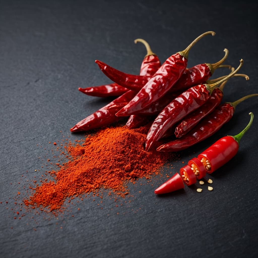 Organic & Natural Indian Red Chilli Spices